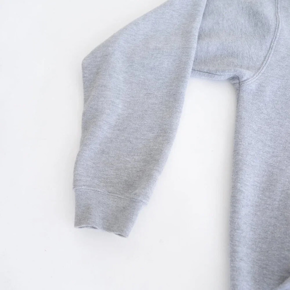 90S J America Sportswear Gray Michigan State Spartans Pull Over Hooded  Sweater - Picture 7 of 10